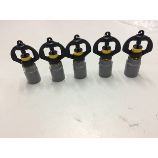 Bộ 20 béc tưới cây phun mưa góc quay 360 độ BB909 ren ngoài 17mm mỗi bộ gồm 01 béc bb909 + 01 RT17 1 đầu dán ống 21
