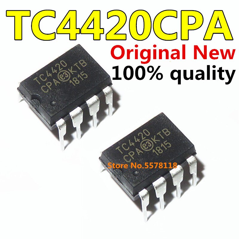 Set 10 Linh Kiện Điện Tử TC4420CPA MIC4420BN MIC4420 TC4420 TC4420EPA DIP-8