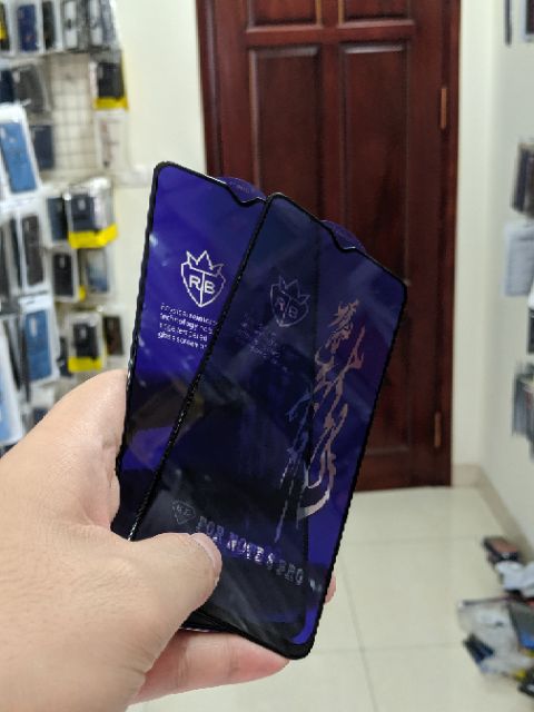 Cường lực 6D Redmi Note 8 Pro / Oppo Realme 5 / Opp A9 2020  dùng chung Full màn bóng mượt