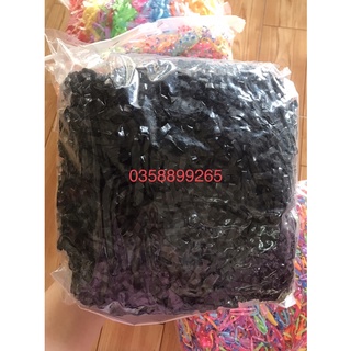 [1 Gói 60-80 Sợi] Thun cột tóc nữ tiện dụng đa năng ( chun thun cột tóc )