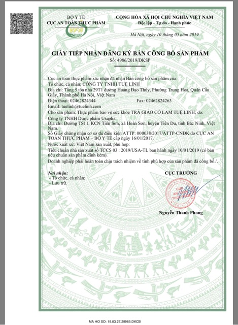 TRÀ GIẢO CỔ LAM TUỆ LINH - 2gram/túi | BigBuy360 - bigbuy360.vn