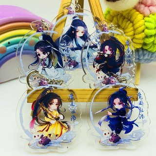 Móc khóa mica Ma Đạo Tổ Sư đam mỹ - Lam Vong Cơ - Ngụy Vô Tiện - MDTSmk01