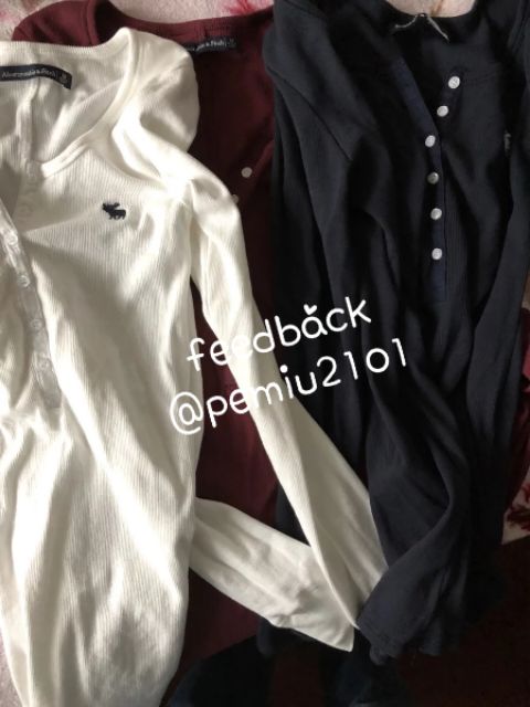 Áo Body Tay Dài Abercrombie&Fitch