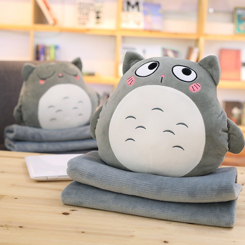 Gối Ôm Hình Totoro Hoạt Hình Xinh Xắn Đa Năng