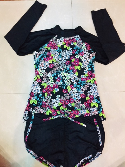 set áo tắm thể thao dài tay size m | BigBuy360 - bigbuy360.vn