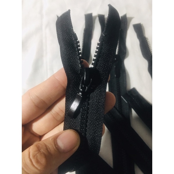 dây kéo cá sấu 50cm răng 5 thay áo khoác,túi xách…