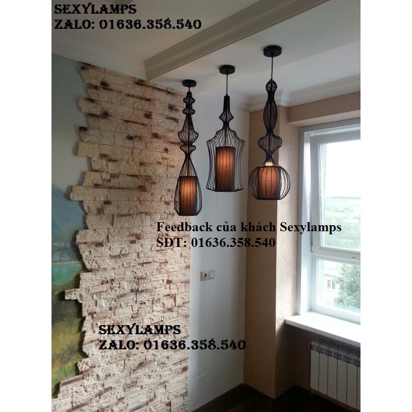 ĐÈN TRANG TRÍ THẢ (GIÁ ĐÃ BAO GỒM BÓNG LED THỦY TINH EDISON TRANG TRÍ)