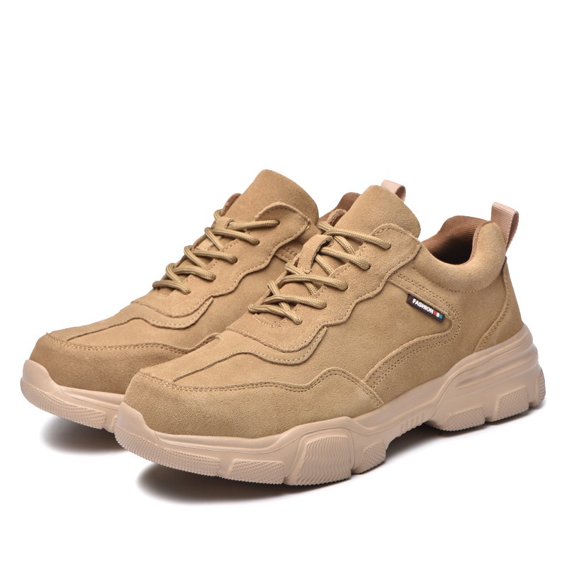 Giày Bảo Hộ Lao Động Mũi Thép Thoáng Khí Chống Va Đập An Toàn Kích Thước 2022 Size 36-48 -)(*N