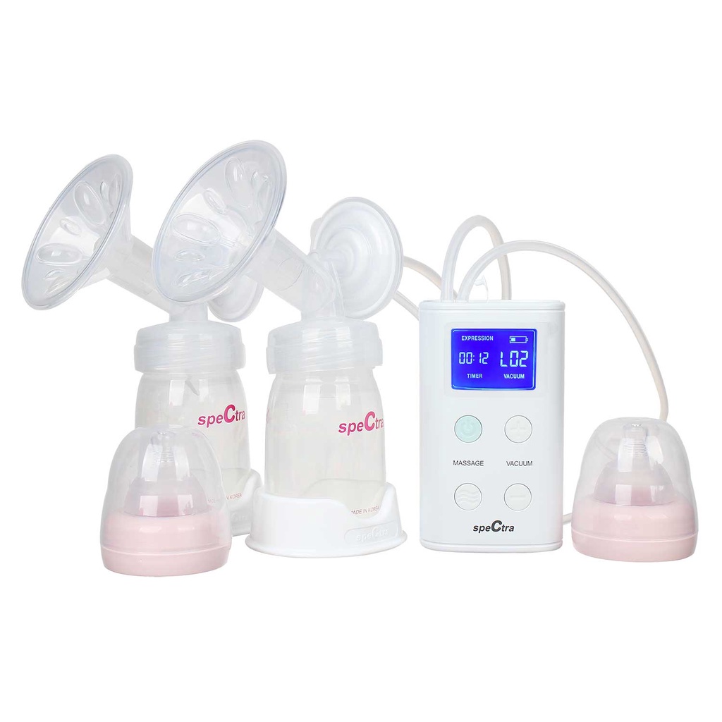 Máy hút sữa điện đôi cao cấp SPECTRA 9 Plus có chức năng pin sạc - MEDICAL