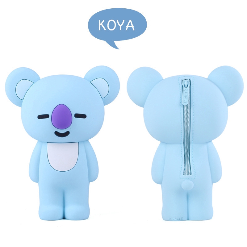 Hộp đựng bút chì silicon gấu koala Bt 21