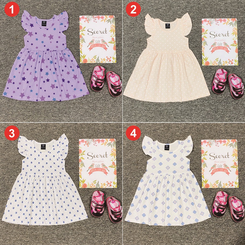 [6-14kg] Váy đầm bé gái H&amp;M, GAP cotton