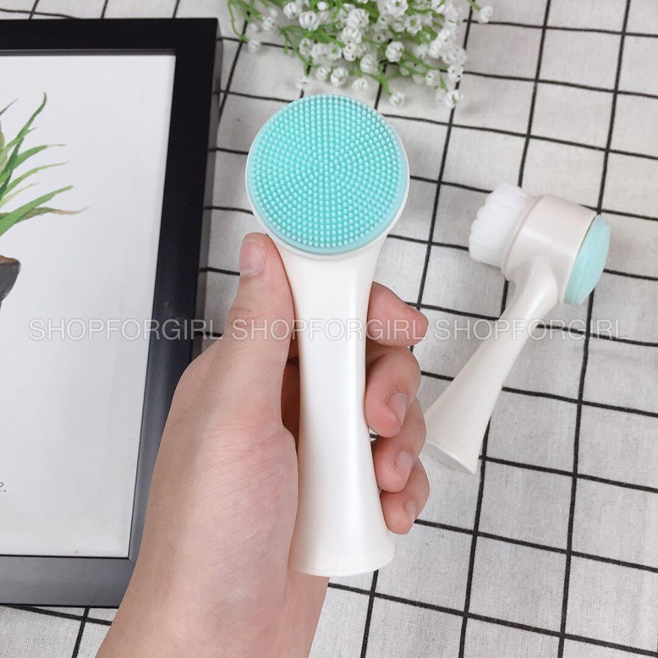 Cọ Rửa Mặt Massage 2 Đầu - baotrietle | BigBuy360 - bigbuy360.vn