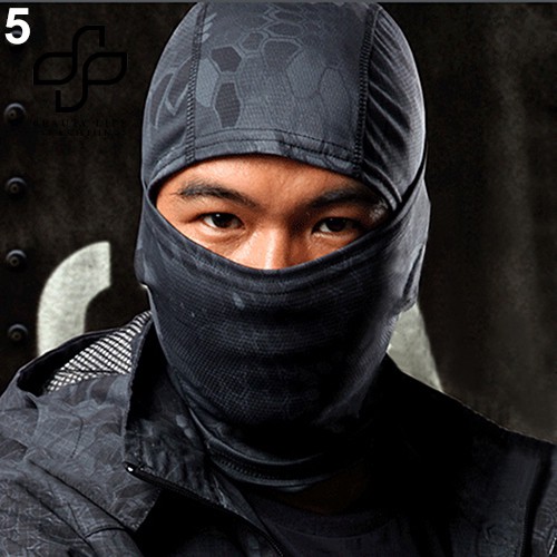 Mũ trùm đầu che mặt kiểu Ninja độc đáo tiện dụng