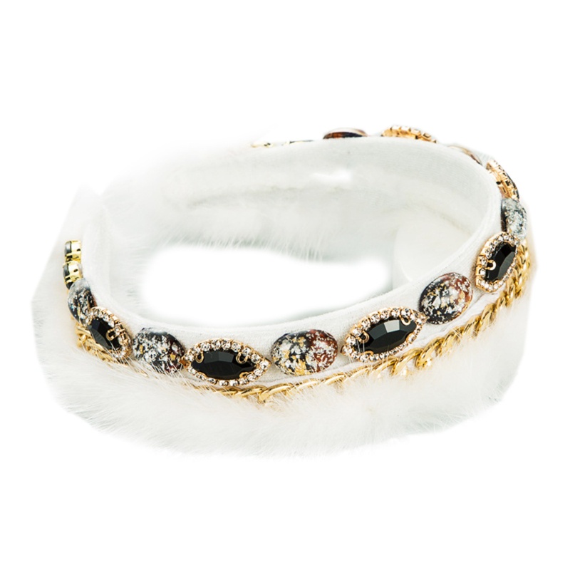 Băng Đô Nhung Phong Cách Baroque Cho Nữ