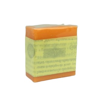 [1 cục] Soap xà bông nghệ cam Thái Lan trắng da giảm mụn