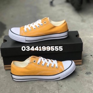 🔥 [FULL BOX] Giày Thời Trang cao cổ màu vàng