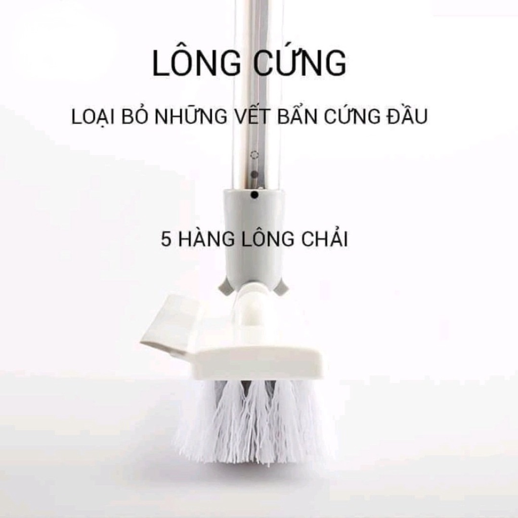 Chổi Chà Sàn - Chổi Lau Sàn Nước - Quét Nhà Tắm Thông Minh Tiện Lợi
