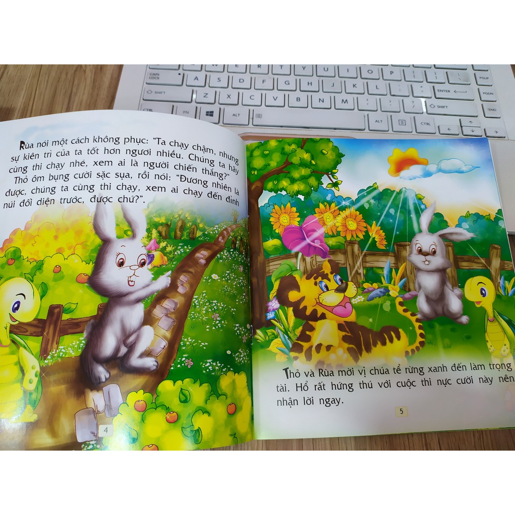 Sách - Truyện Cổ Tích Thế Giới Hay Nhất - Thỏ Và Rùa Chạy Thi - 8935212341660 | BigBuy360 - bigbuy360.vn