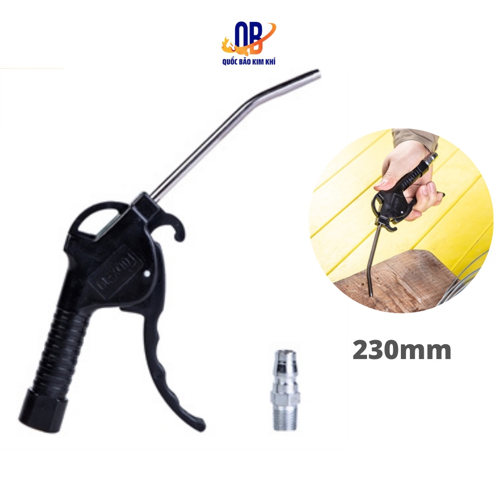 Súng thổi khí - súng xì khô xịt bui khí nén Deli DL-XQ01 - 1 chiếc