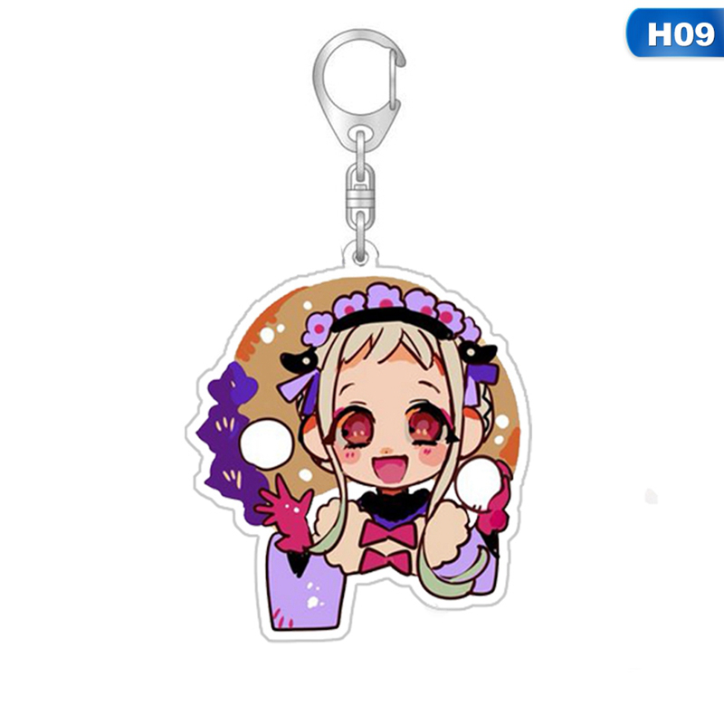 flowersqueen Móc chìa khóa in hình nhân vật Hanako-kun