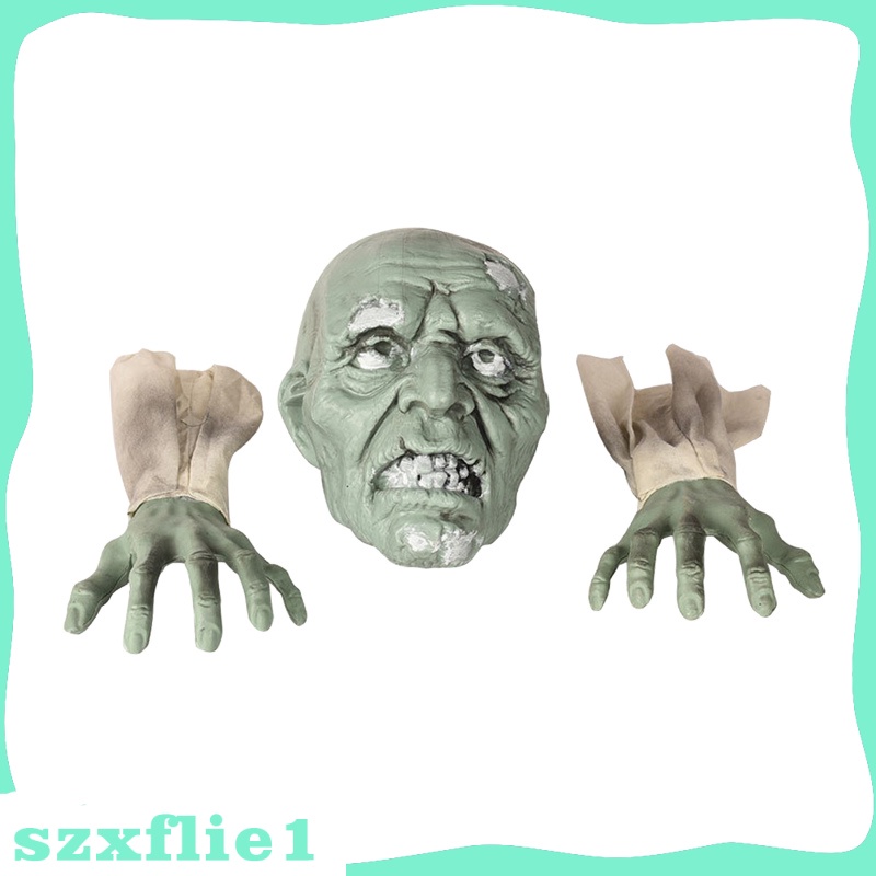 [🔥Hot Sale🔥] Horrible Lawn Zombie Decoration Garden Arms Ornament Realistic Spooky Statue