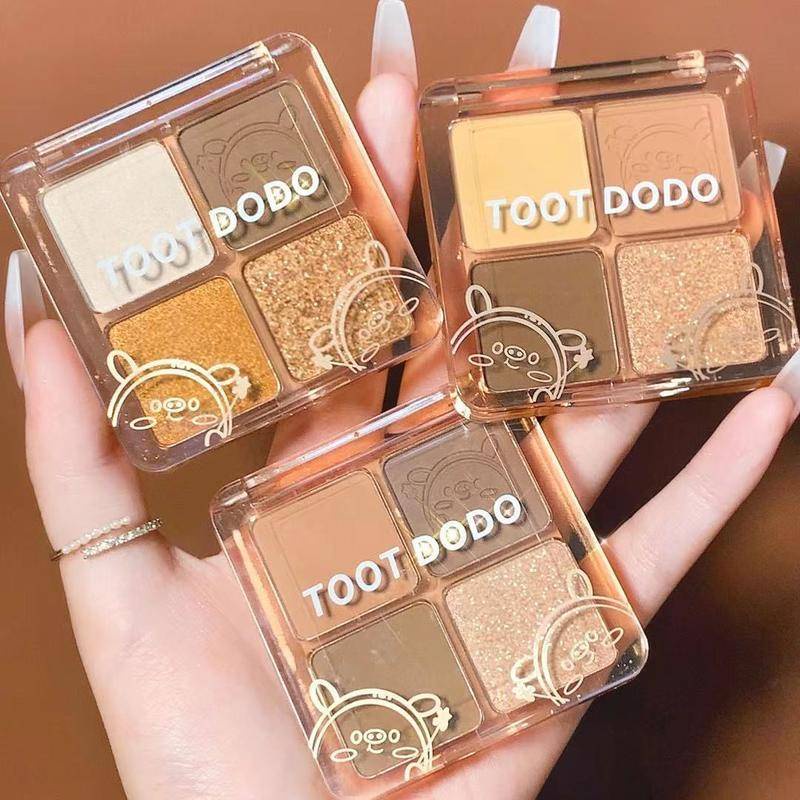 Bảng Phấn Mắt 4 Màu Sắc Toot Dodo