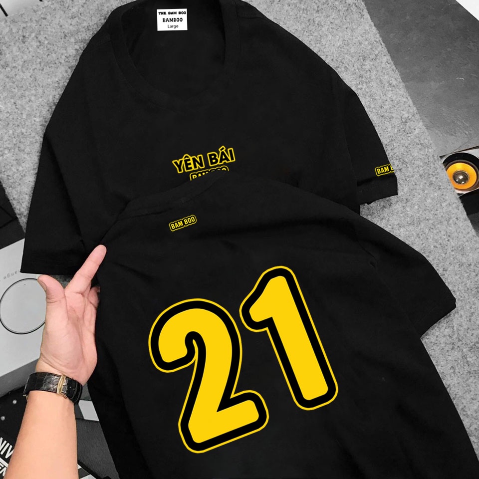 Áo Thun YÊN BÁI Unisex Áo Thun YÊN BÁI BamBoo 21 YÊN BÁI CHÀO CÁC ANH EM NHÁ