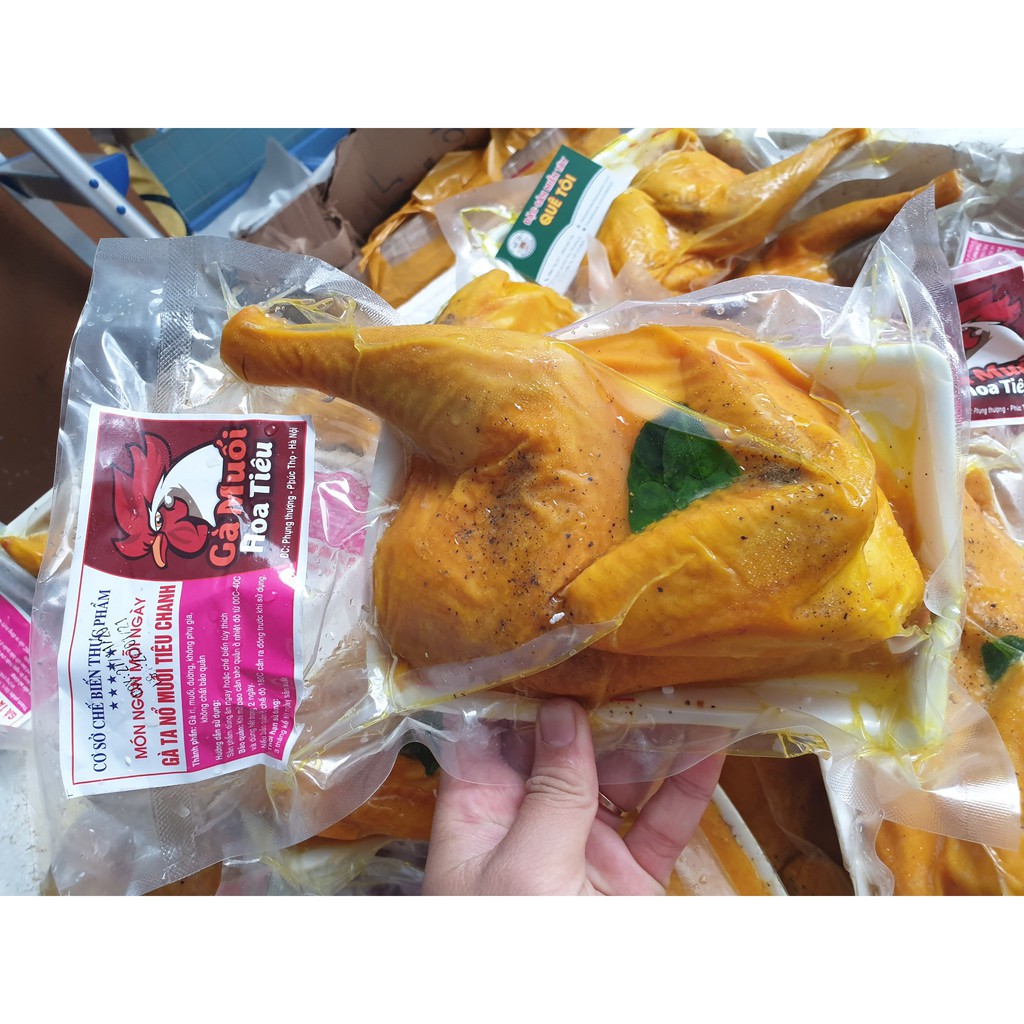 Gà muối hoa tiêu - Gà ủ muối tiêu - Gà đồi nổ tiêu chanh - Ship HCM siêu tốc 1-2h | BigBuy360 - bigbuy360.vn