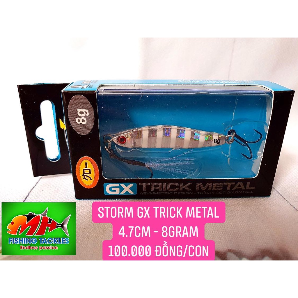 MICRO JIG STORM GX TRICK METAL  8 GRAM
