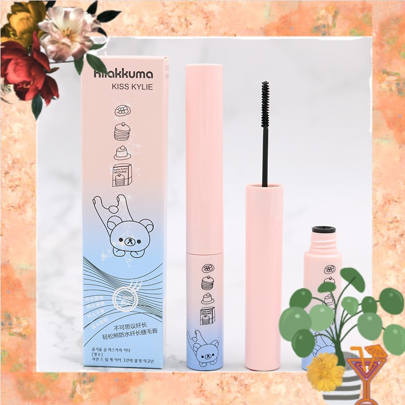 MASCARA GẤU HỒNG  Rilakkuma x Kiss Kylie SIÊU DỂ THƯƠNG BÁNH BÈO CHO BẠN BỜ MI CONG TỰ NHIÊN KHÔNG GÂY RỤNG LÂU TRÔI, RẺ