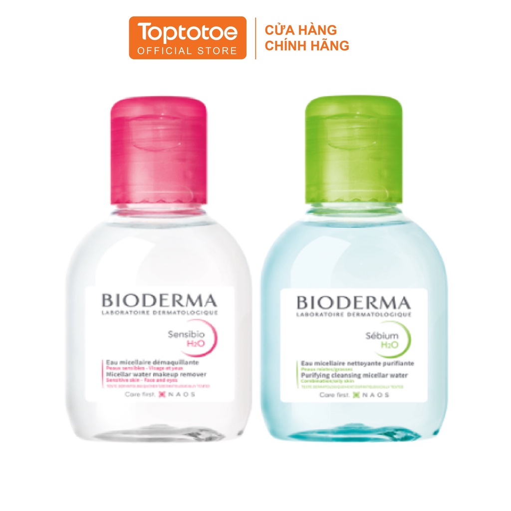 Nước Tẩy Trang Bioderma H2O Pháp 100ml