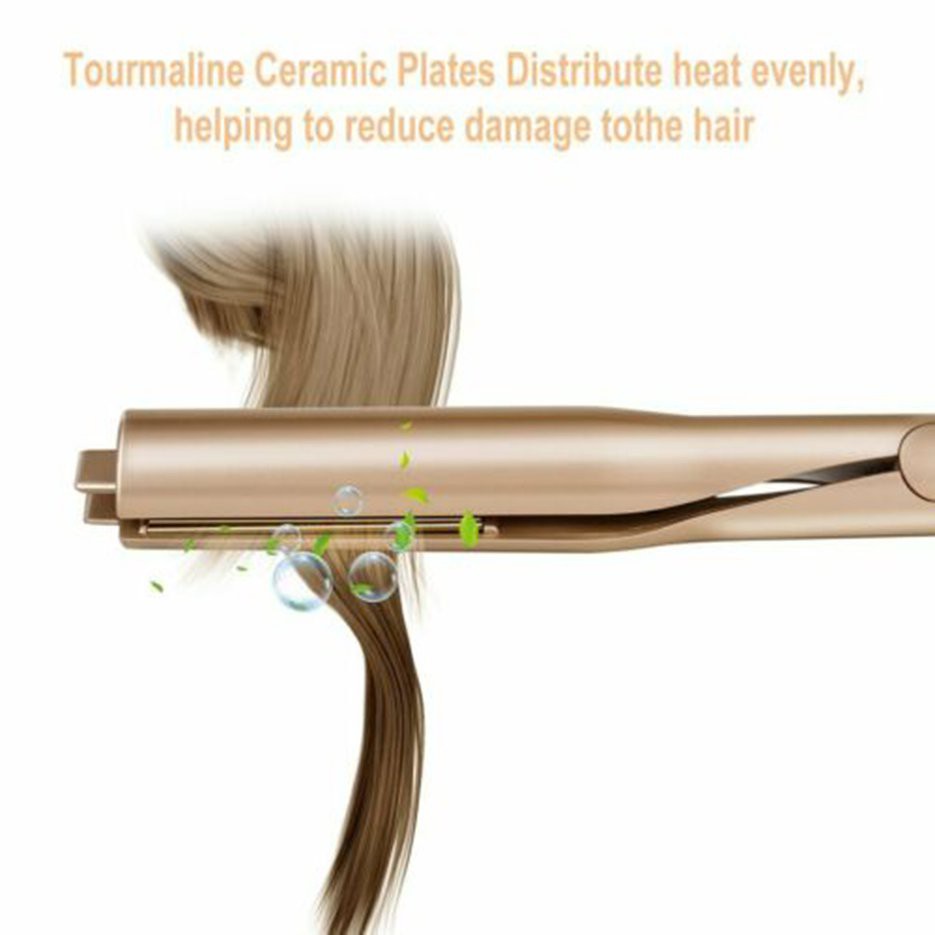 ✱BEST✱ 2 in1 Curling Iron Hair Straightener and Curler Tyme PRO Curling Iron Style