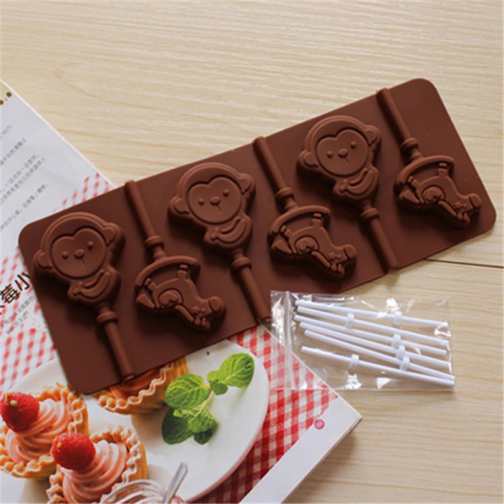 Khuôn silicon làm kẹo mút