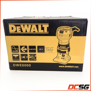 Máy phay gỗ DEWALT DWE6000-B1