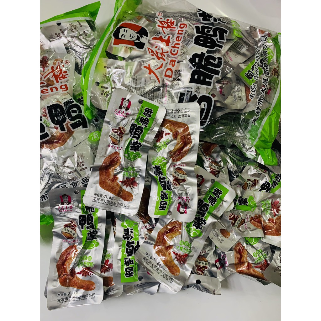 [XẢ KHO] Chân Vịt Cay DaCheng - Gói To 31,8gr | BigBuy360 - bigbuy360.vn