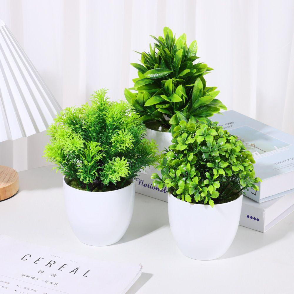 Chậu Cây Bạch Đàn Nhân Tạo Dùng Trang Trí Nhà Cửa