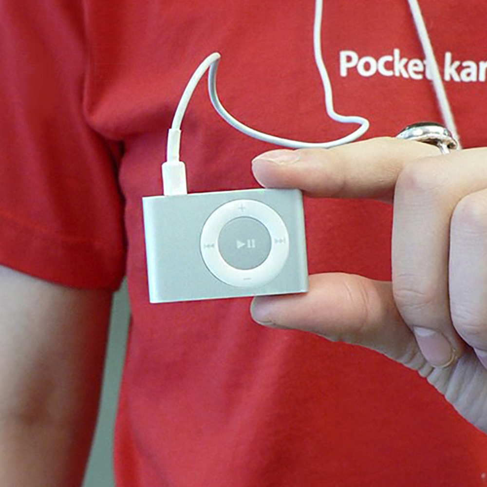 Máy Nghe Nhạc Mp3 Mini Dạng Kẹp Chống Thấm Nước Tiện Dụng Khi Tập Thể Thao Mp3