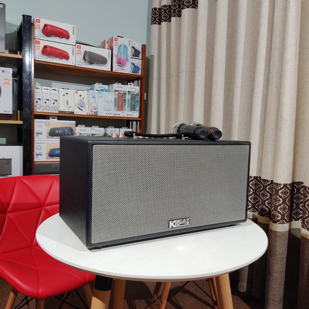 Dàn Âm Thanh Di Động Acnos CS447 - Kèm 2 Micro hàng chính hãng, BH 12 tháng