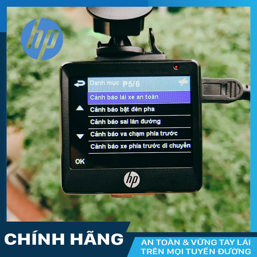 Camera hành trình ô tô HP F550G  GPS + thẻ nhớ 32GB Class 10 | BigBuy360 - bigbuy360.vn