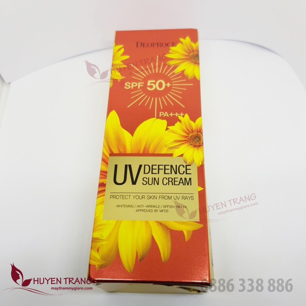 Kem Chống Nắng Deoproce SPF 50+ - Thẩm Mỹ Huyền Trang