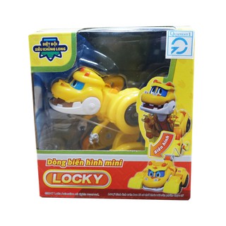 Đồ chơi theo phim - Biệt Đội Siêu Khủng Long - LOCKY (biến hình, có nhạc)