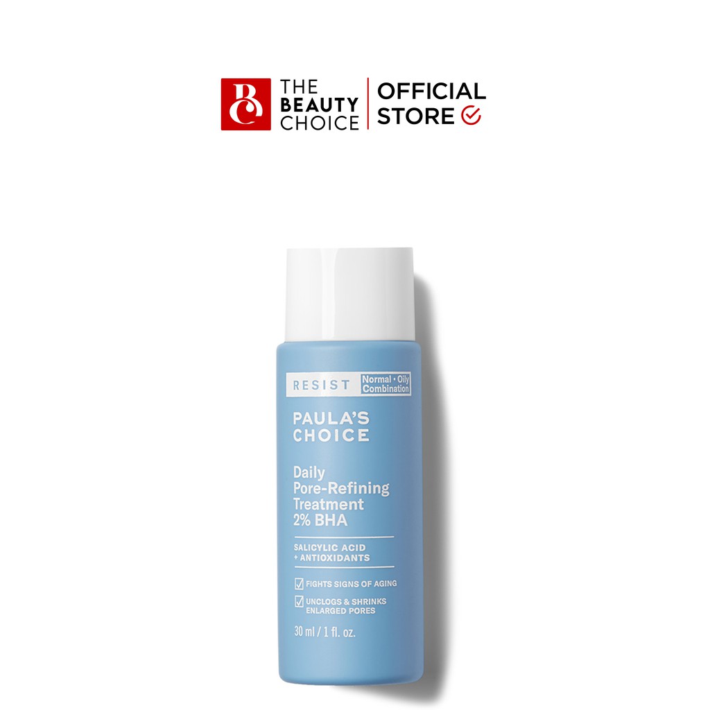 Dung dịch Paula's Choice RESIST Daily Pore-Refining Treatment With 2% BHA (30mL)