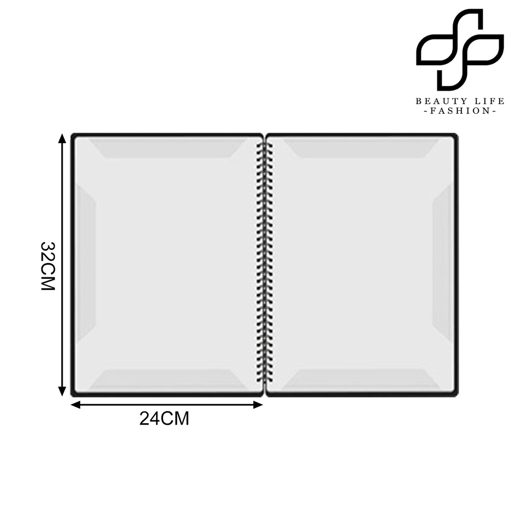 Bìa Đựng Nhạc Cụ 2 Mặt Chống Phản Quang 20 Tờ