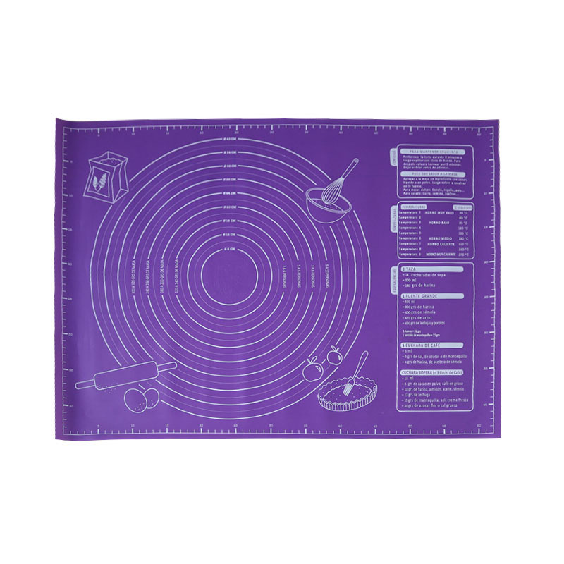 Thảm lót làm bánh HOUSEEKER 45x60cm bằng silicon chống dính tiện dụng