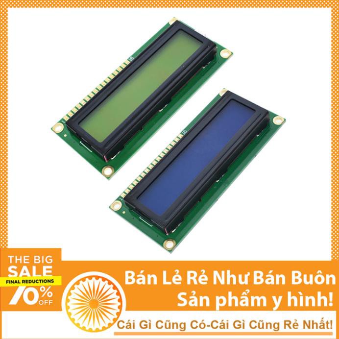 LCD 1602 Xanh Dương Điện Áp 5VDC