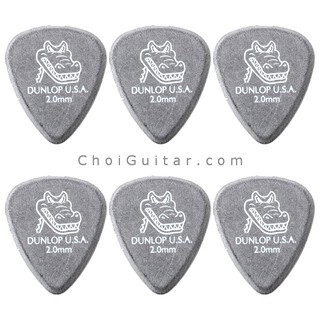 USA Dunlop 6 Gator 2.0mm - Phím đàn Guitar - Pick - Picks (móng gảy)