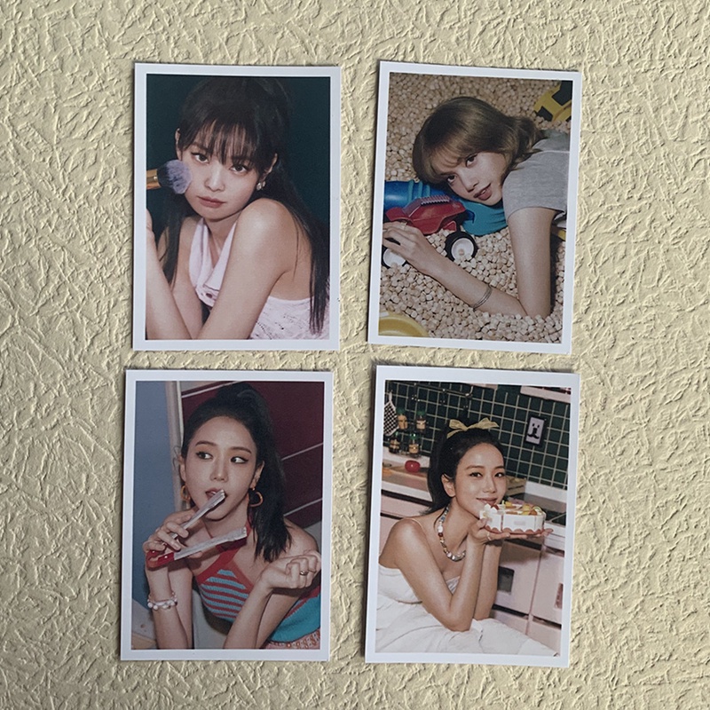 Set 16 tấm thẻ hình LOMO nhóm nhạc Blackpink 2021 SUMMER DIARY