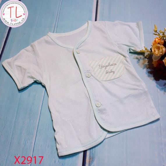 Thời trang trẻ em - Bộ áo quần thun ngắn cho bé hình gấu con - Quần áo bé trai - Bộ bé trai - Quần áo bé gái - Bộ bé gái