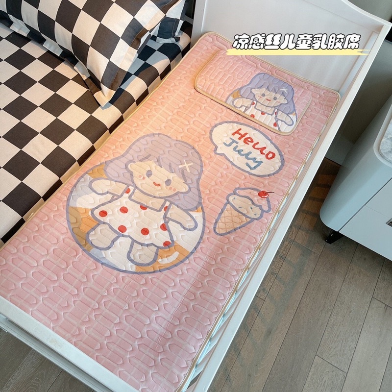 Chiếu cao su trẻ em chiếu điều hòa kích thước 60x120cm