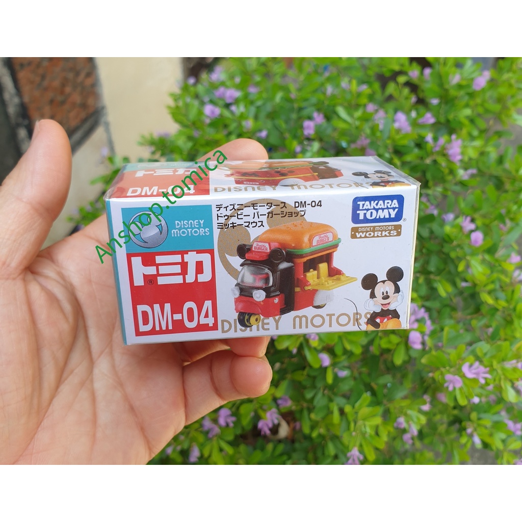 Mô hình xe bán Burger tomica Nhật Bản DM-04